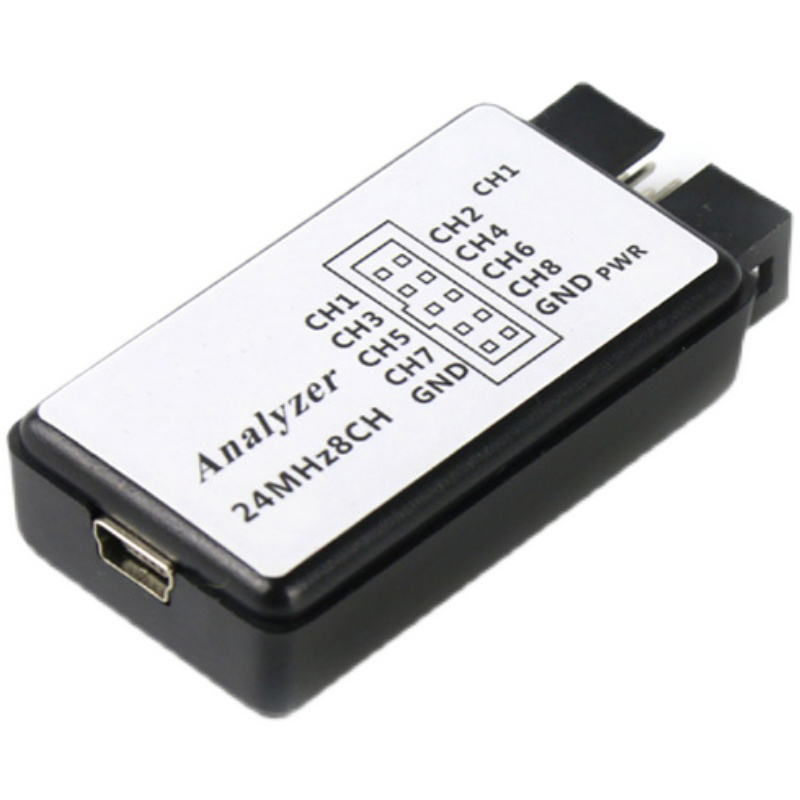 USB Logic Analyzer 24MHz 8 Cha - đánh giá và giá Logic Analyzer Usb