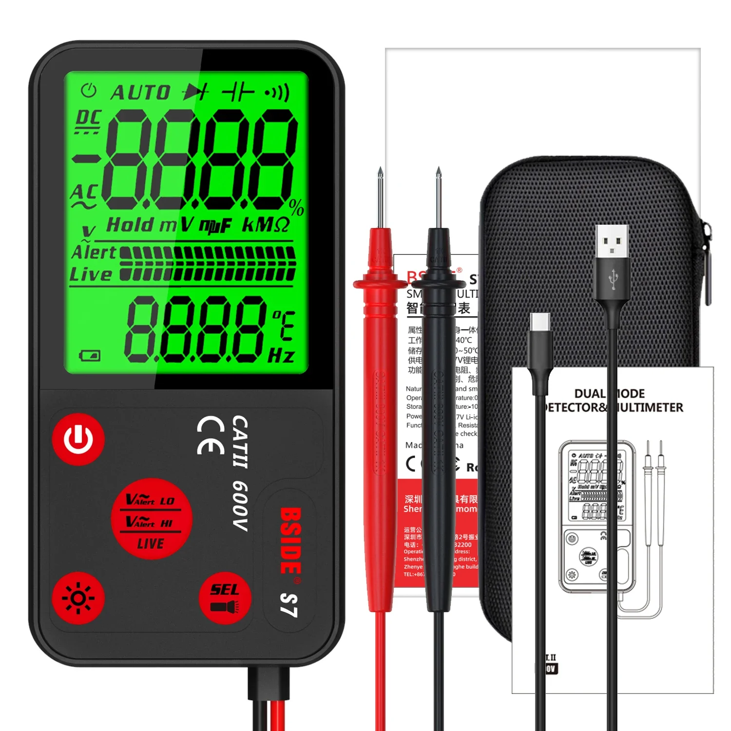 Electrician universal Tester V - đánh giá và giá Logic Analyzer Usb