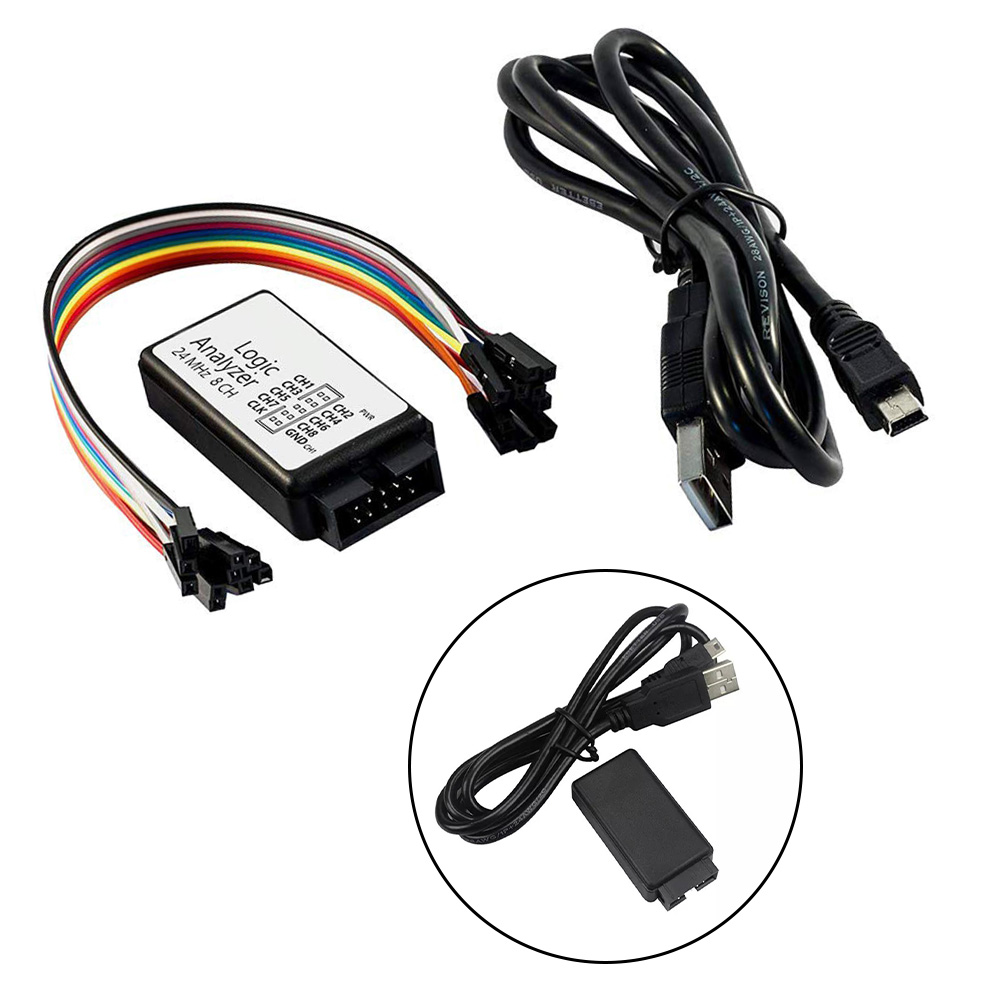 24MHz 8 Channel For Logic Anal - đánh giá và giá Logic Analyzer Usb