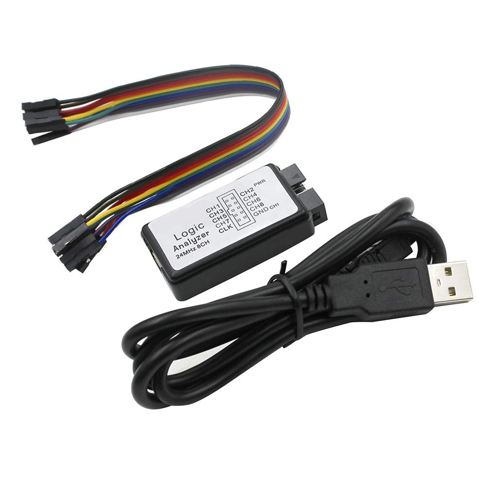 24MHz 8 Channel For Logic Anal - đánh giá và giá Logic Analyzer Usb