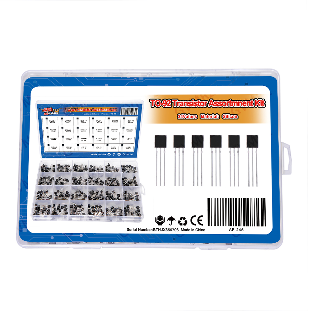 480PCS 24Values TO-92 Transist - đánh giá và giá Diy Electronics Project Kit