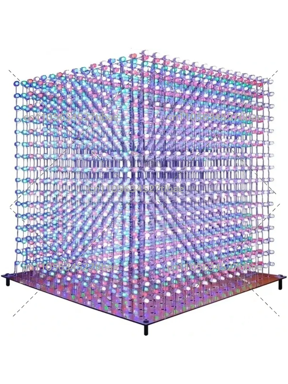 3D16mini Light Cube Kit 16x16x - đánh giá và giá Diy Electronics Project Kit